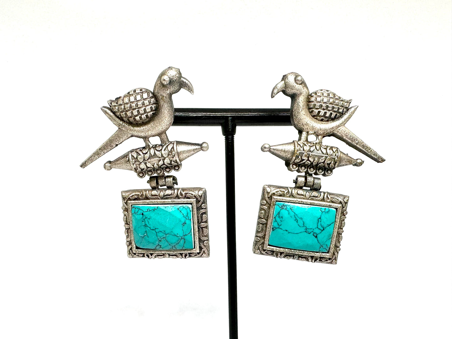 Bird Dangle Drop Earrings