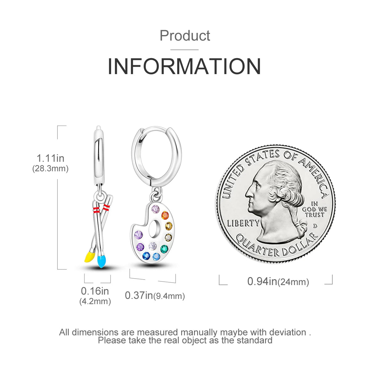 925 Silver Hoop Earrings  For Woman Pendientes Zircon Heart Shape Star Eardrop Original Earring Fashion Jewelry