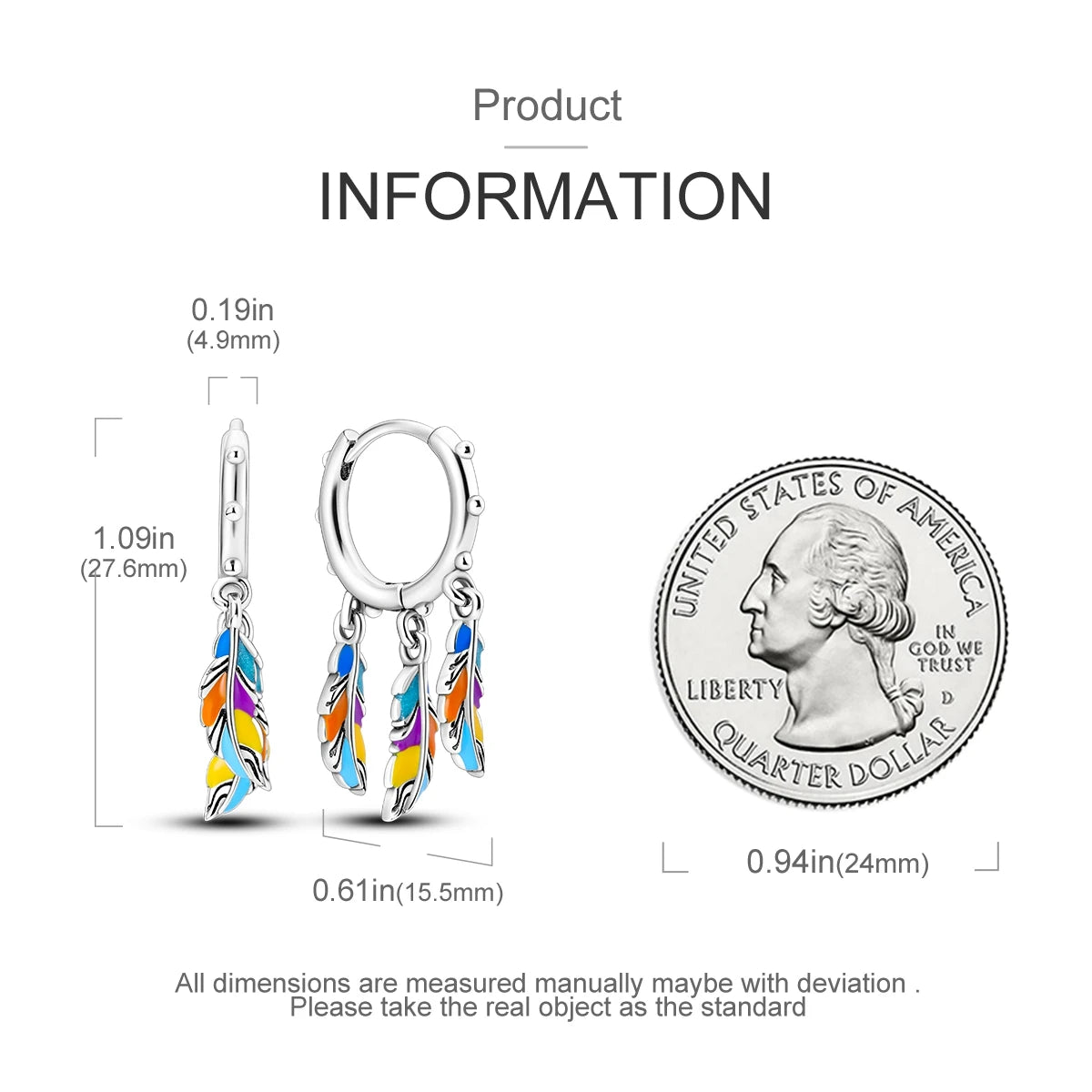 925 Silver Hoop Earrings  For Woman Pendientes Zircon Heart Shape Star Eardrop Original Earring Fashion Jewelry