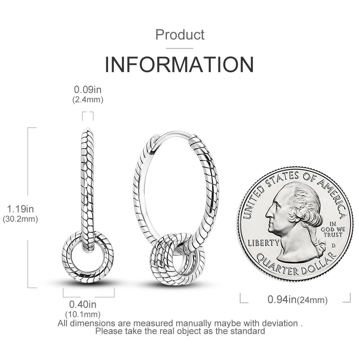 925 Silver Hoop Earrings  For Woman Pendientes Zircon Heart Shape Star Eardrop Original Earring Fashion Jewelry