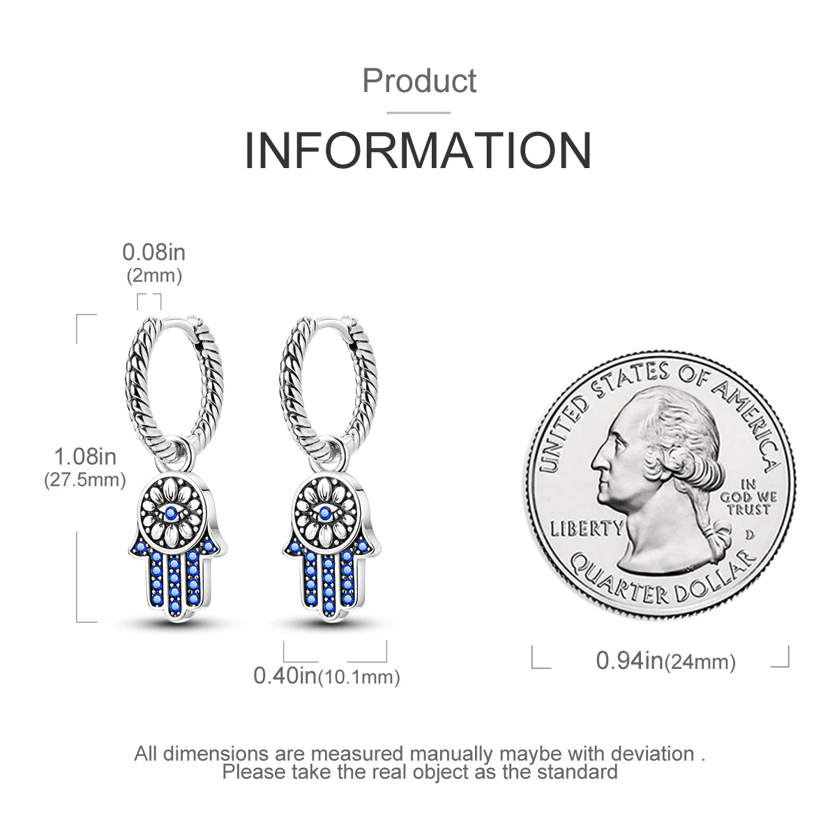 925 Silver Hoop Earrings  For Woman Pendientes Zircon Heart Shape Star Eardrop Original Earring Fashion Jewelry