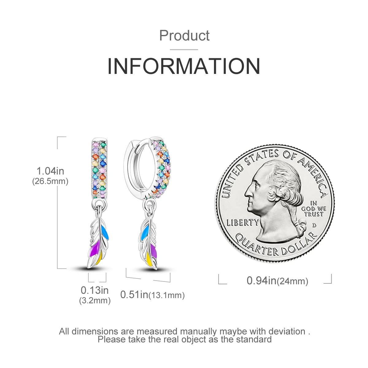 925 Silver Hoop Earrings  For Woman Pendientes Zircon Heart Shape Star Eardrop Original Earring Fashion Jewelry