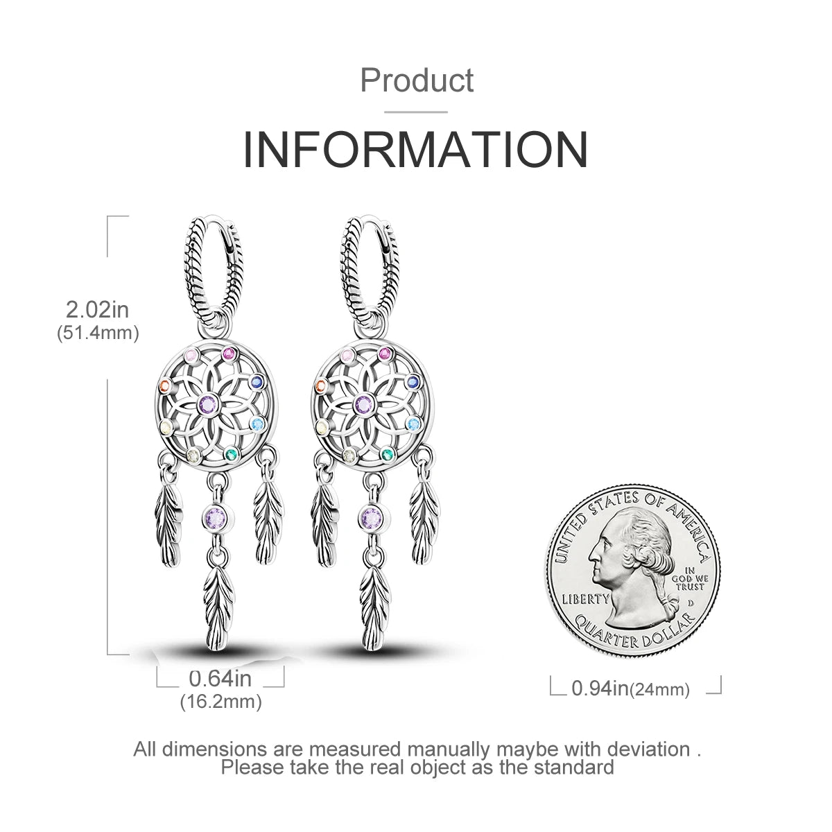 925 Silver Hoop Earrings  For Woman Pendientes Zircon Heart Shape Star Eardrop Original Earring Fashion Jewelry